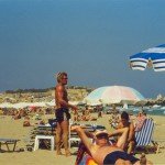 Lifeguard on Rethymno Beach Lifeguard on Rethymno Beach