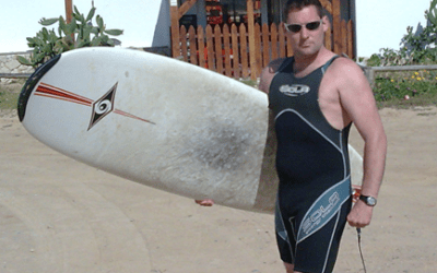 Surfing Hurricane Irene