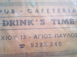 Drinks Time Bar Athens